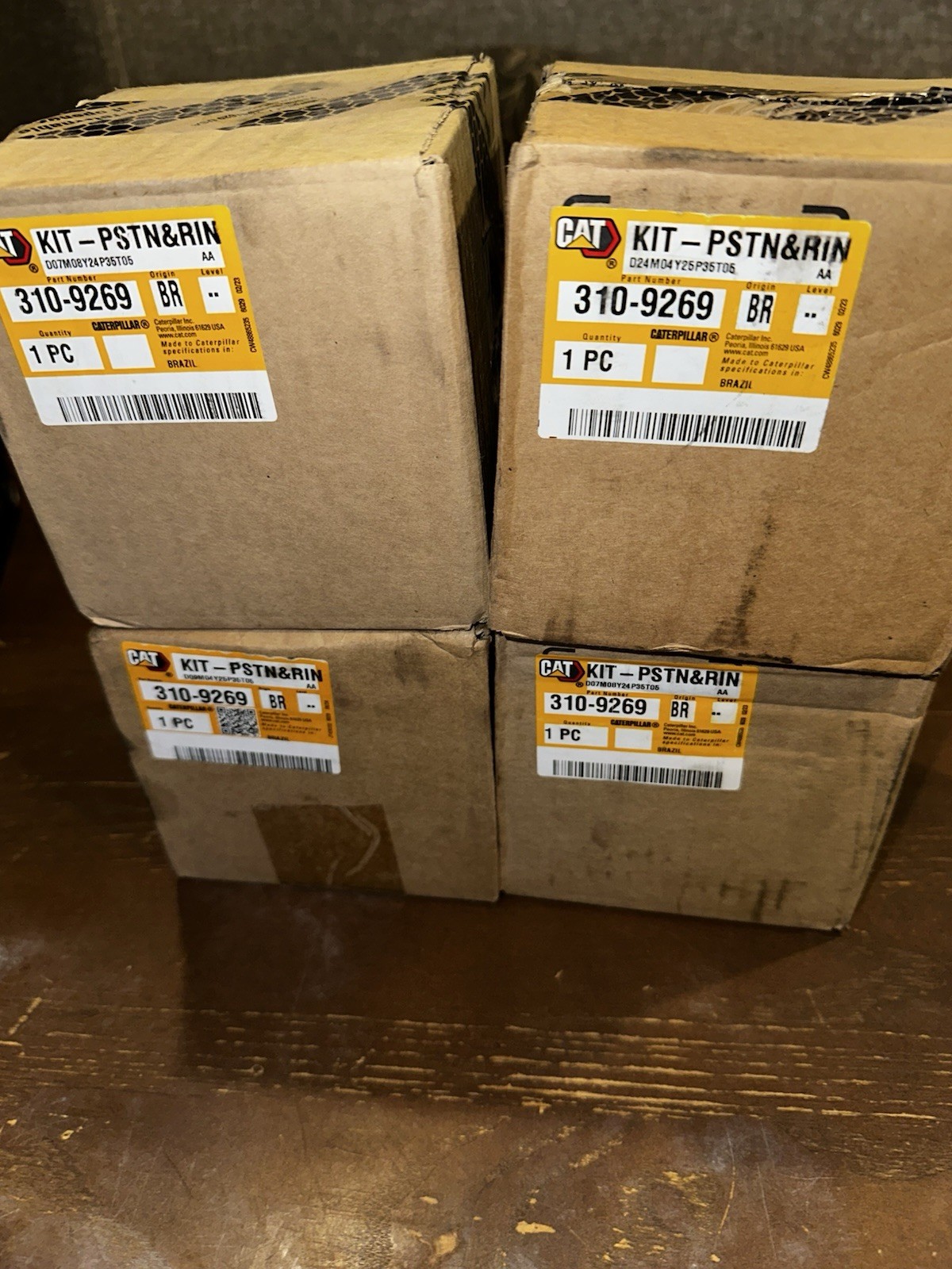 CAT 310-9269 Kit Piston & Rings Fits Caterpillar