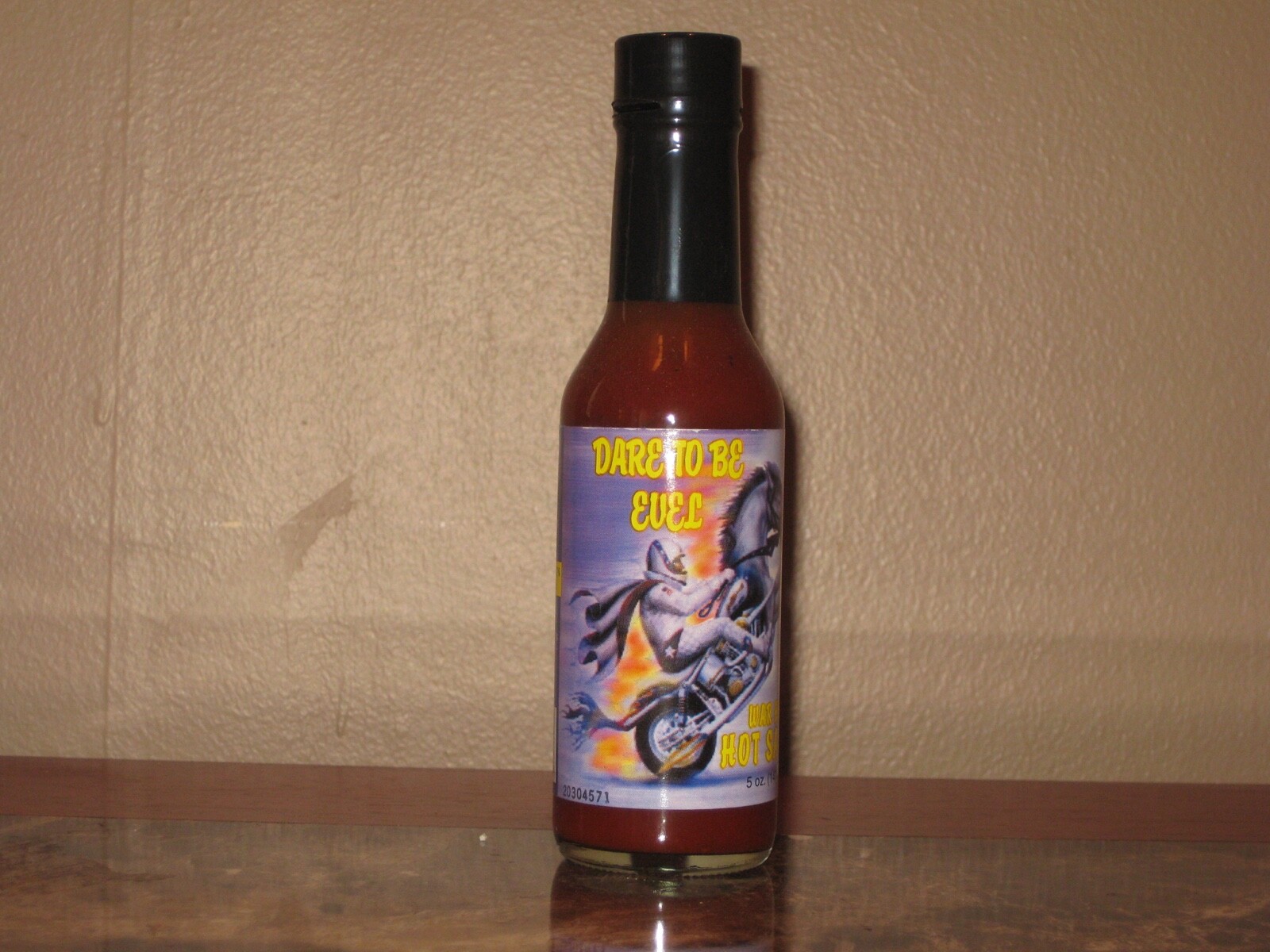 Evel Knievel COLLECTIBLE Hot Sauce-$15.99 Limited run of #5000- FINAL INVENTORY!