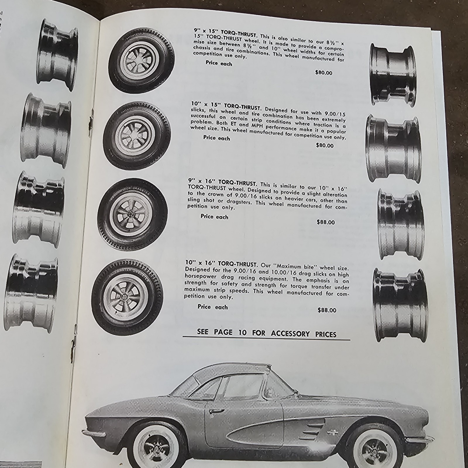1960s American Racing Equipment Magnesium Wheels Catalog Hot Rod Drag Racing mag