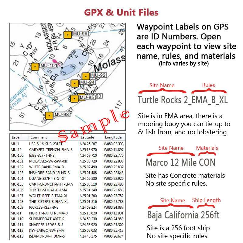 Southwest Florida Fishing & Dive Sites Memory Card