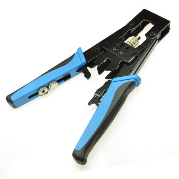 CRIMP-TOOL FOR COMPRESSION BNC/F TYPE / RCA CONNECTOR