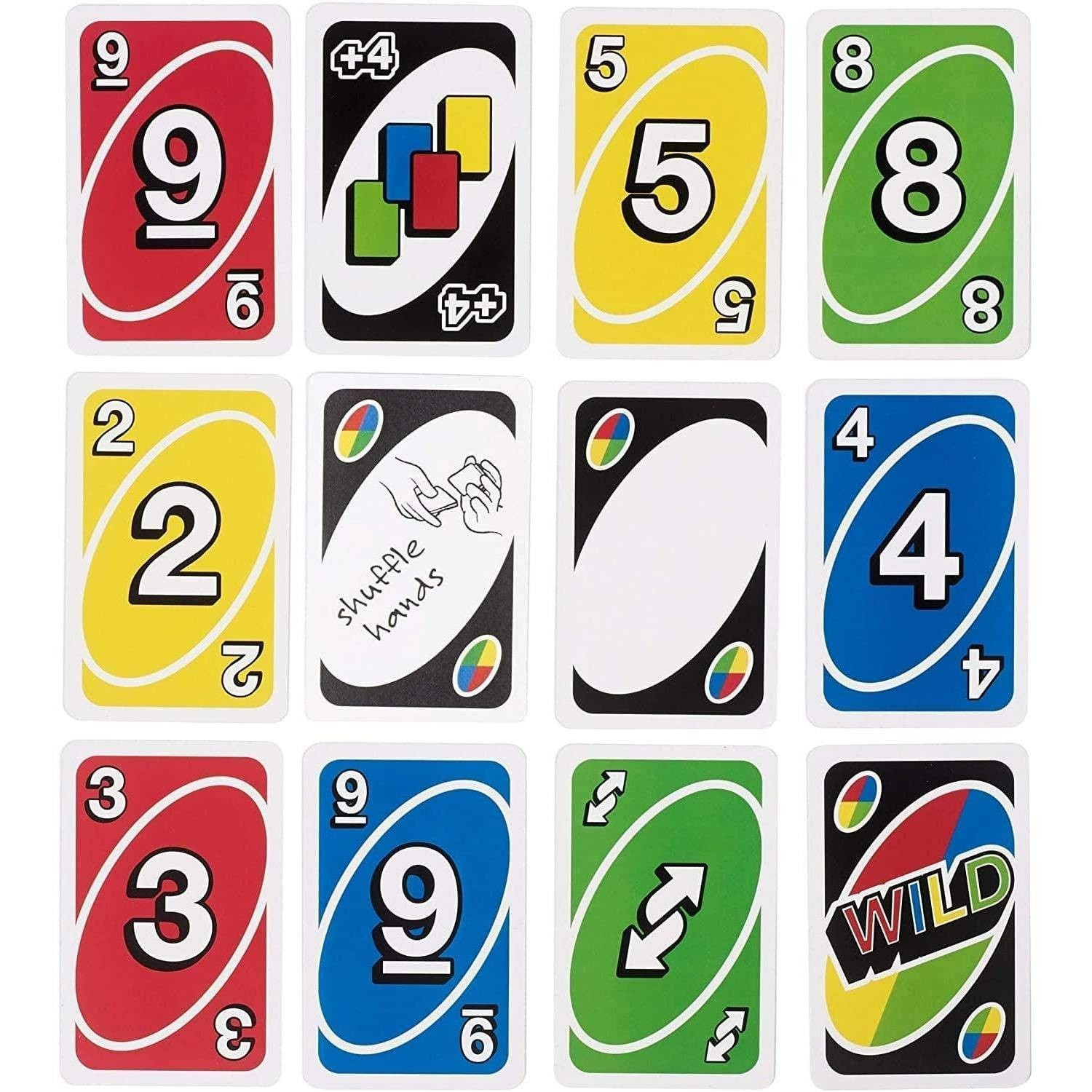 UNO Classic Card Game Now With Customizable Wild Cards