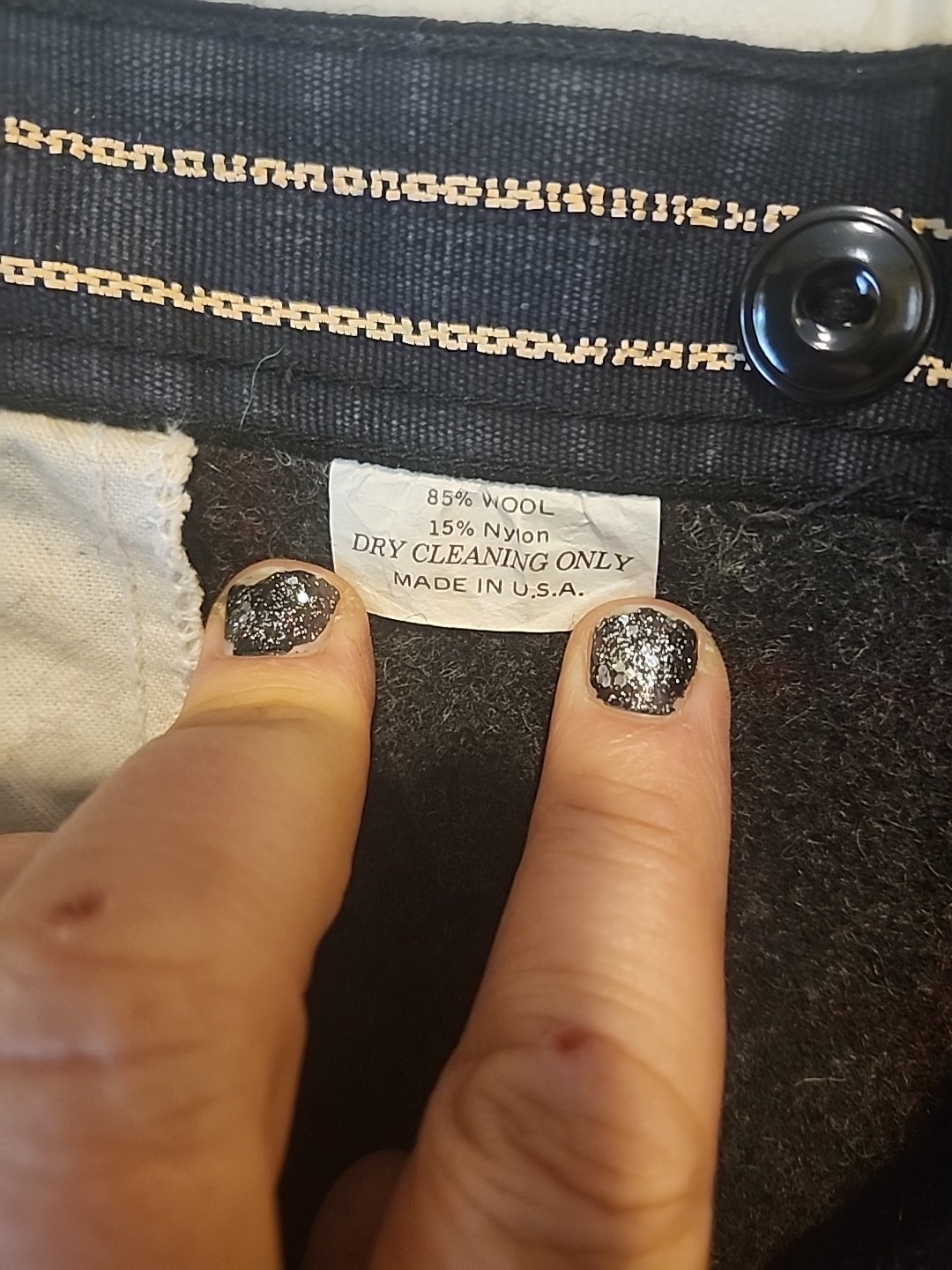 Heavy Wool Pants Unbranded Mens Size 42x24 Plaid Logger Hunting Trousers