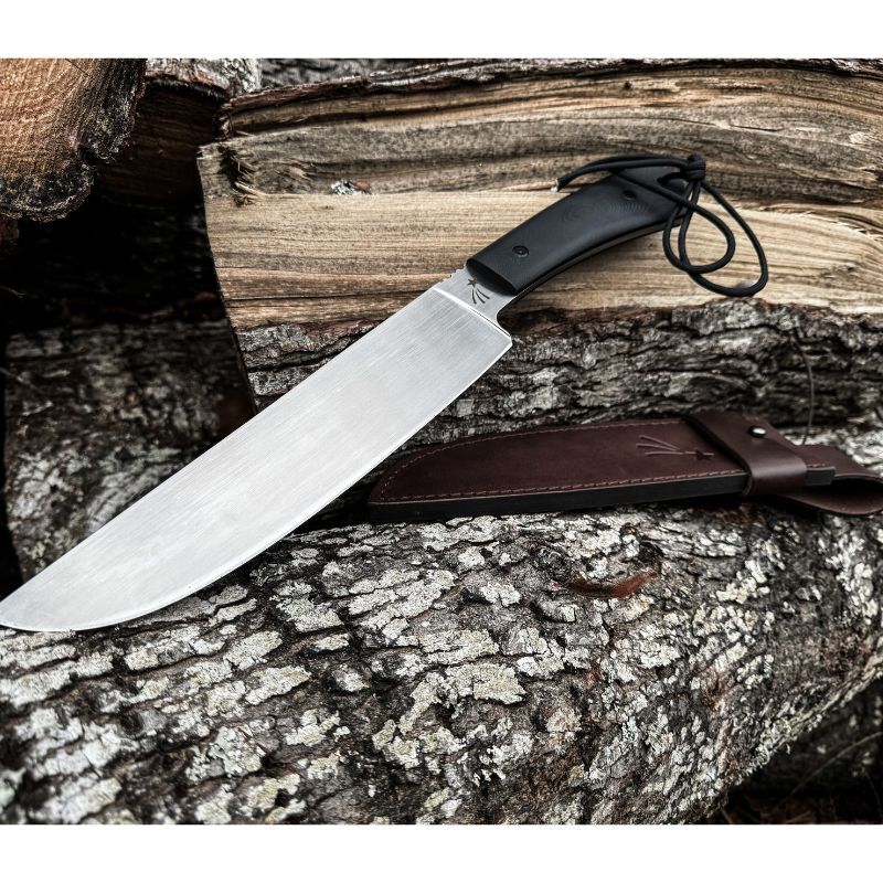 14" Crowell Competition Knife Full Tang Machete Hunting Survival Fixed Blade