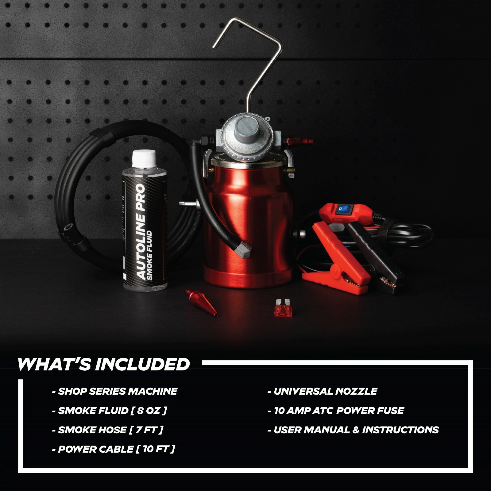 EVAP Smoke Machine Automotive Vacuum Leak Detector Tester AutoLine Pro + Fluid