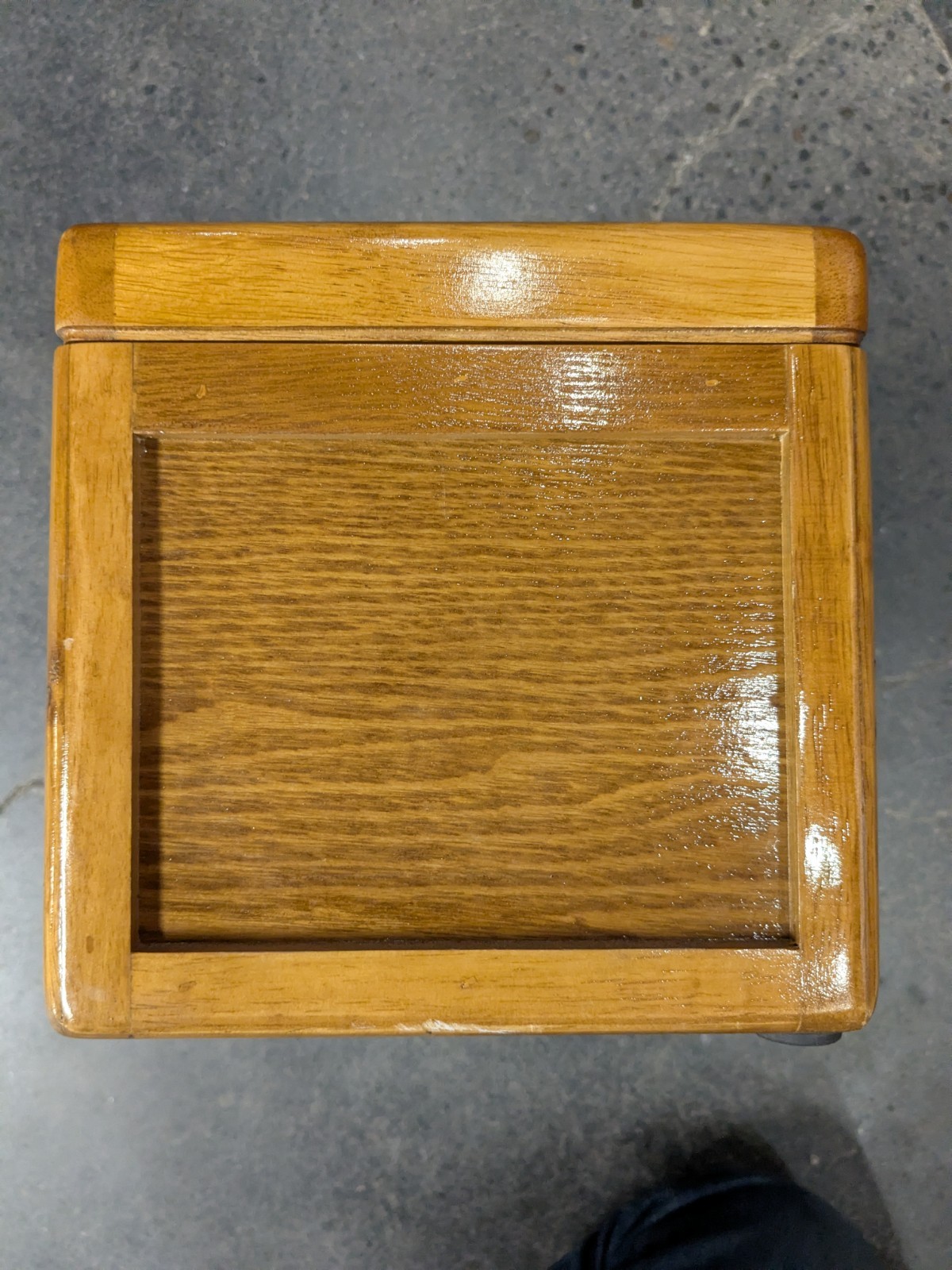 THOMAS Pacconi Museum Series Wooden Wood Tool Box Chest w/Lift-Out Tray