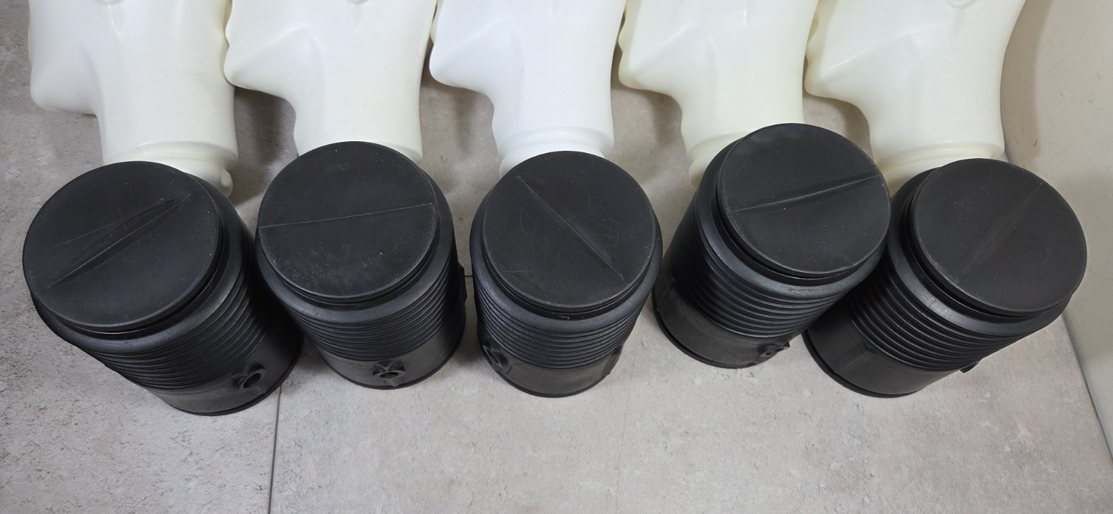 ACTAR 911 Patrol 5x Manikin Dummy CPR Training Heads with Bag