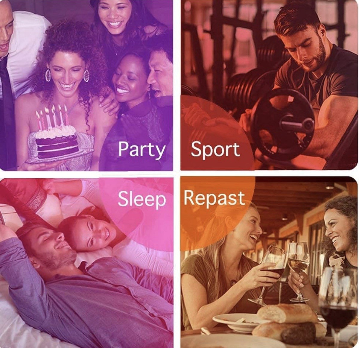 10 Pack E12 B11 LED Color Changing Candle Light Bulbs,450 Lumen, 5Watt