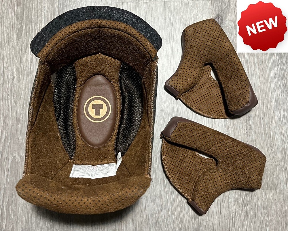 Torc T1 Helmet Liner Kit Cheek Pads Set Replacement - XS S M L XL 2XL