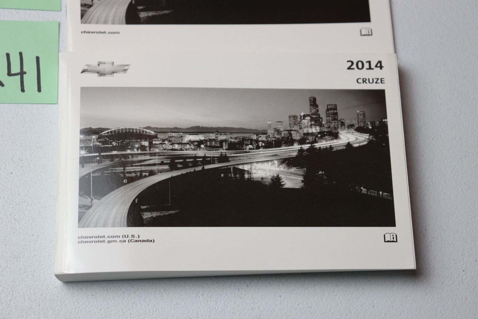 2014 Chevy Chevrolet Cruze Owners Manual Free Shipping OEM Guide Book