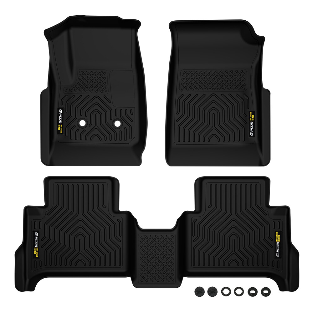 Fit For 15-22 Chevy Colorado GMC Canyon All Weather Floor Mats TPE Liners