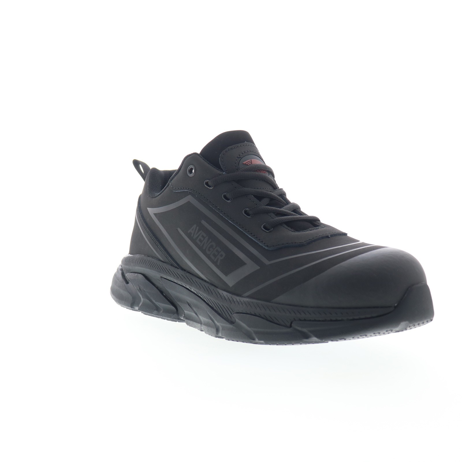 Avenger K4 Aluminum Toe Electrical Hazard SR Mens Black Work Shoes