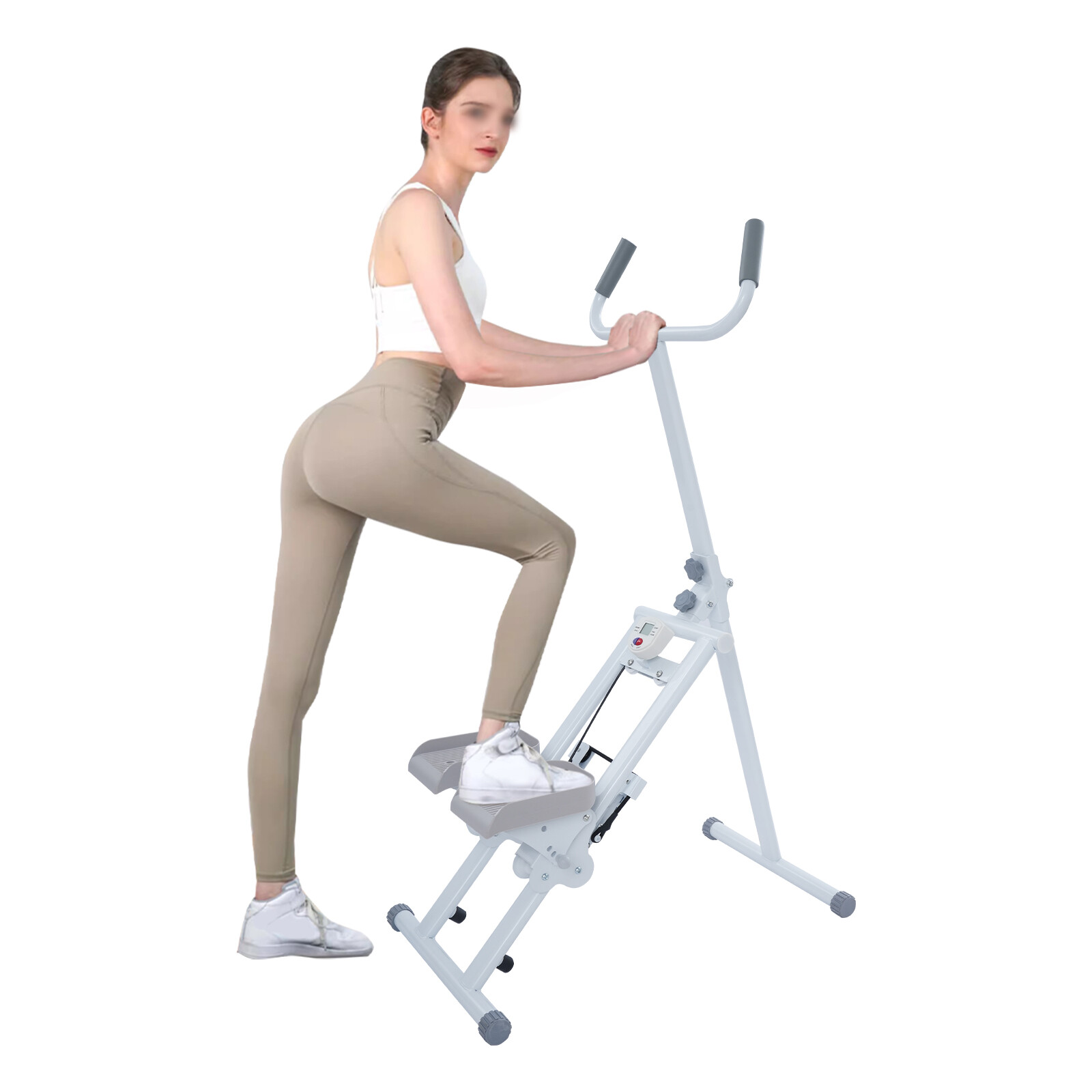 Stair Stepper, Foldable Vertical Stair Climber Machine for Full-Body Workout US