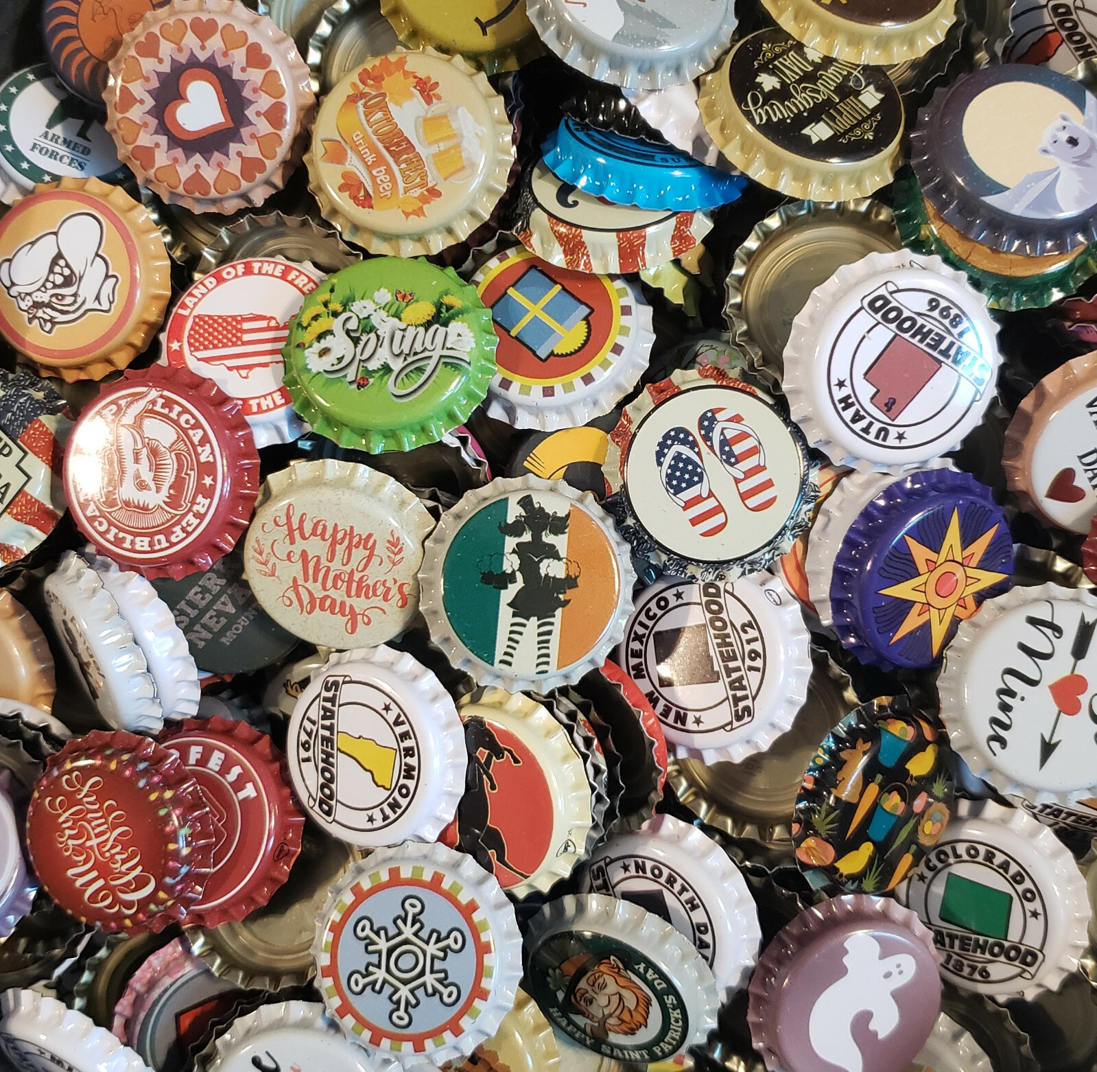 144 Crown Caps for Homebrewing Home Brew Beer Bottle Caps