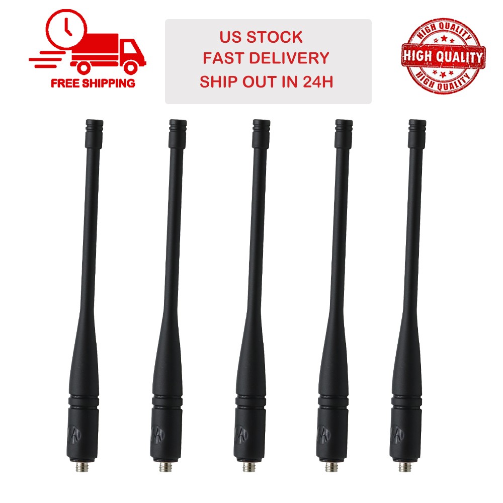 5X PMAE4079A 403-527MHz UHF Slim Whip Antenna for Motorola XPR3500 XPR7550 R7