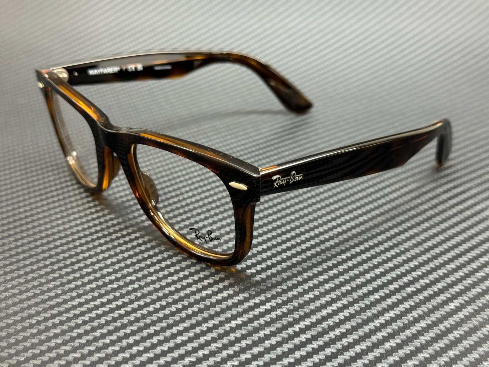 RAY BAN RX4340V 2012 Havana Square 50 mm Unisex Eyeglasses