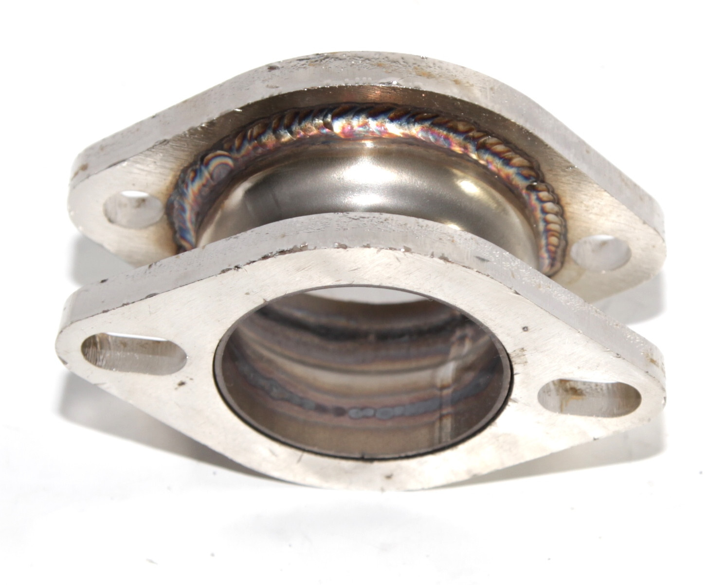 3" to 2.5" 2 Bolts Flange Reducer Catback Exhaust Muffler Extension Adapter