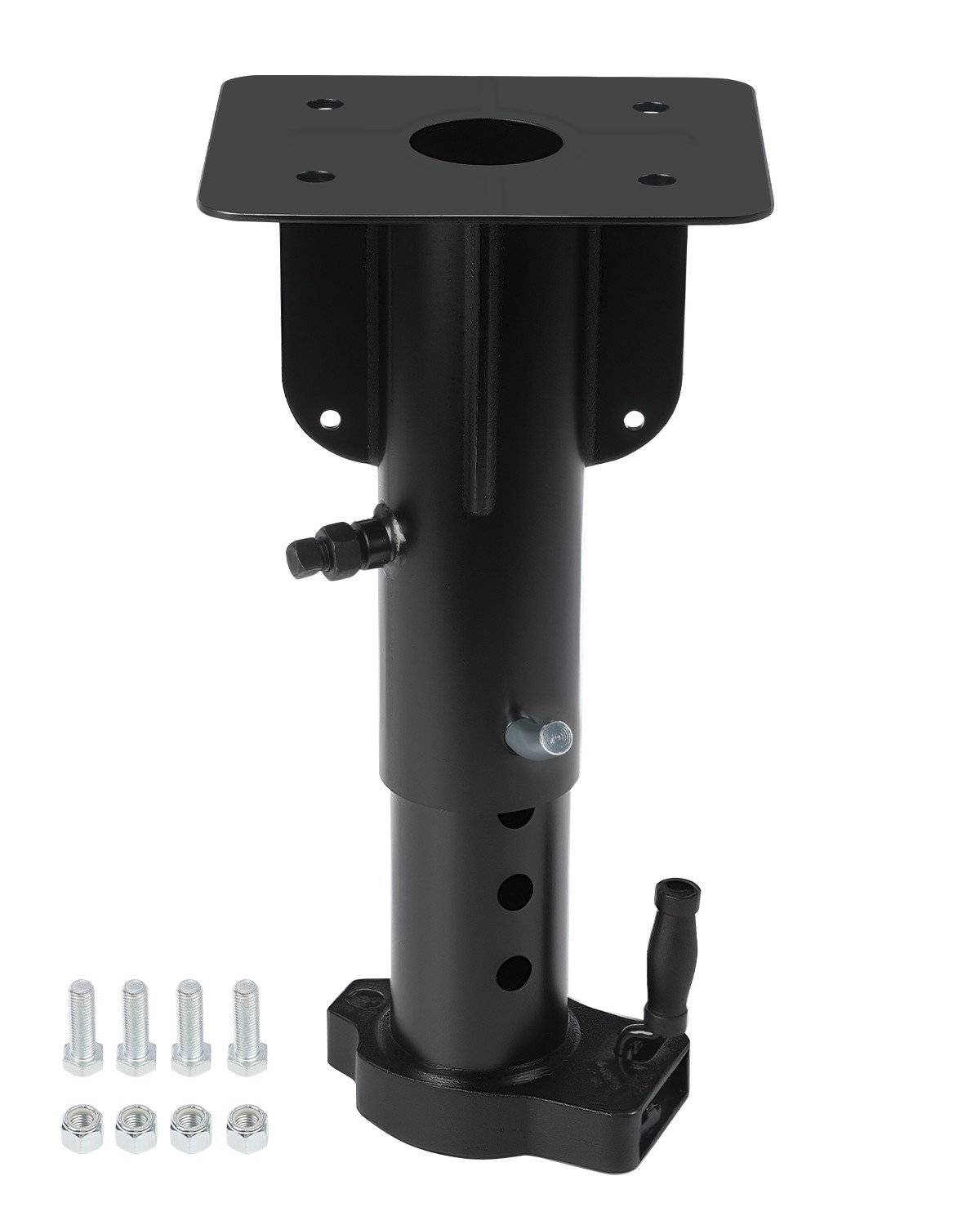 For Camper RV Trailer 12"-17" Fifth (5th) Wheel to Gooseneck Adapter Hitch