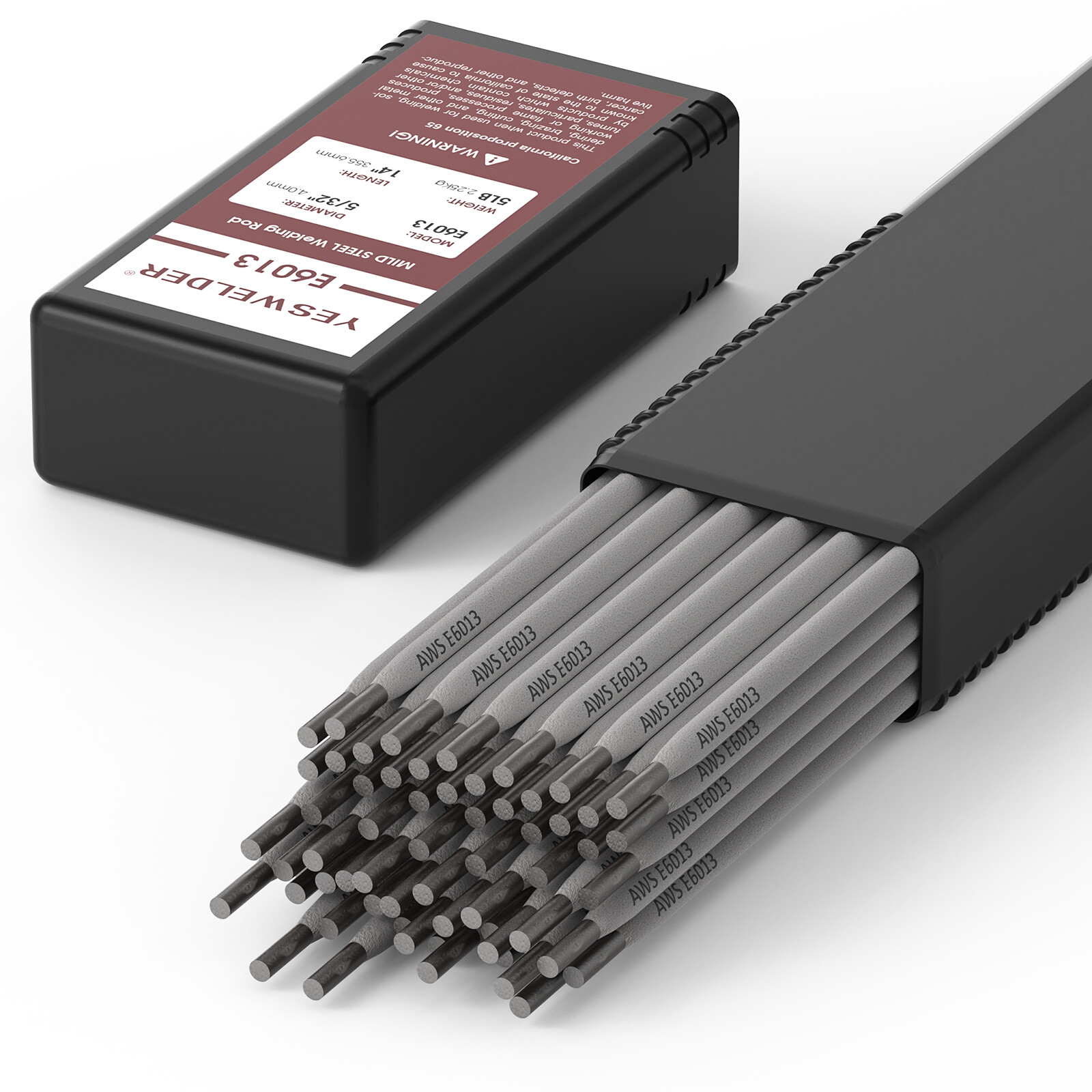 YESWELDER E6013 3/32'', 1/8'', 5/32'' Welding Rod Carbon Steel Stick Electrodes