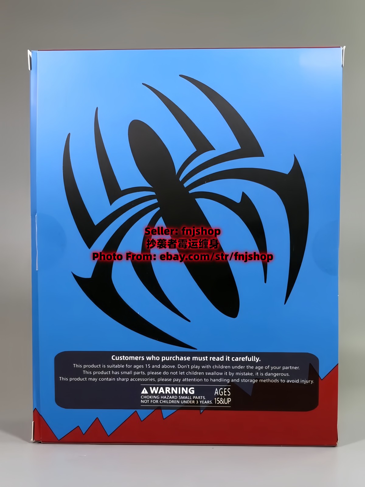 In Stock Hot-New Mess Toys Scarlet Hero Spider-Man Blue Suit 1/12 Action Figure