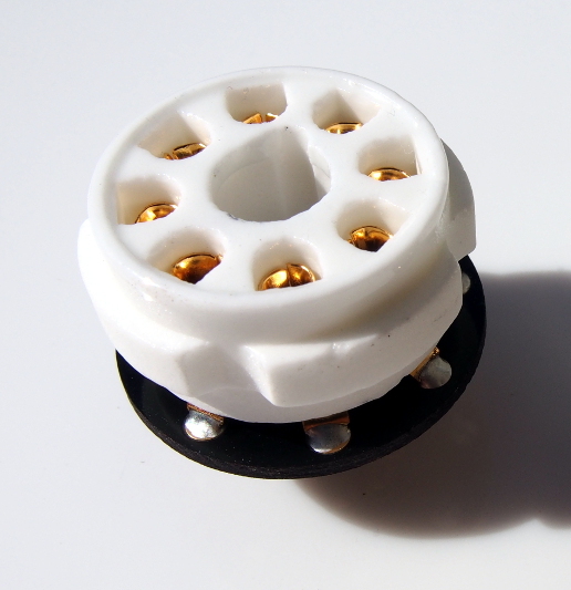 GARAGE1217 12SN7 / 6SN7 TO 12AU7 / 6922 TUBE SOCKET ADAPTER - TOP BUILD QUALITY