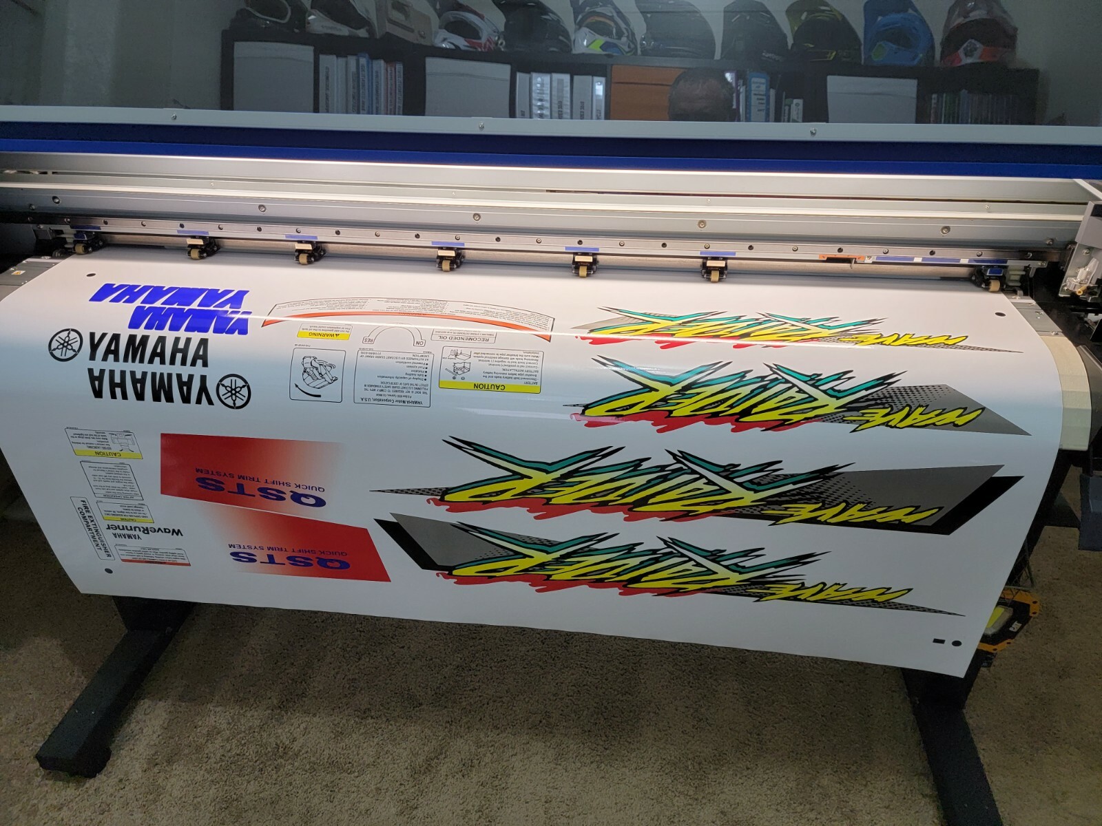 YAMAHA WAVERAIDER 1994 Graphics / Decal / Sticker Kit