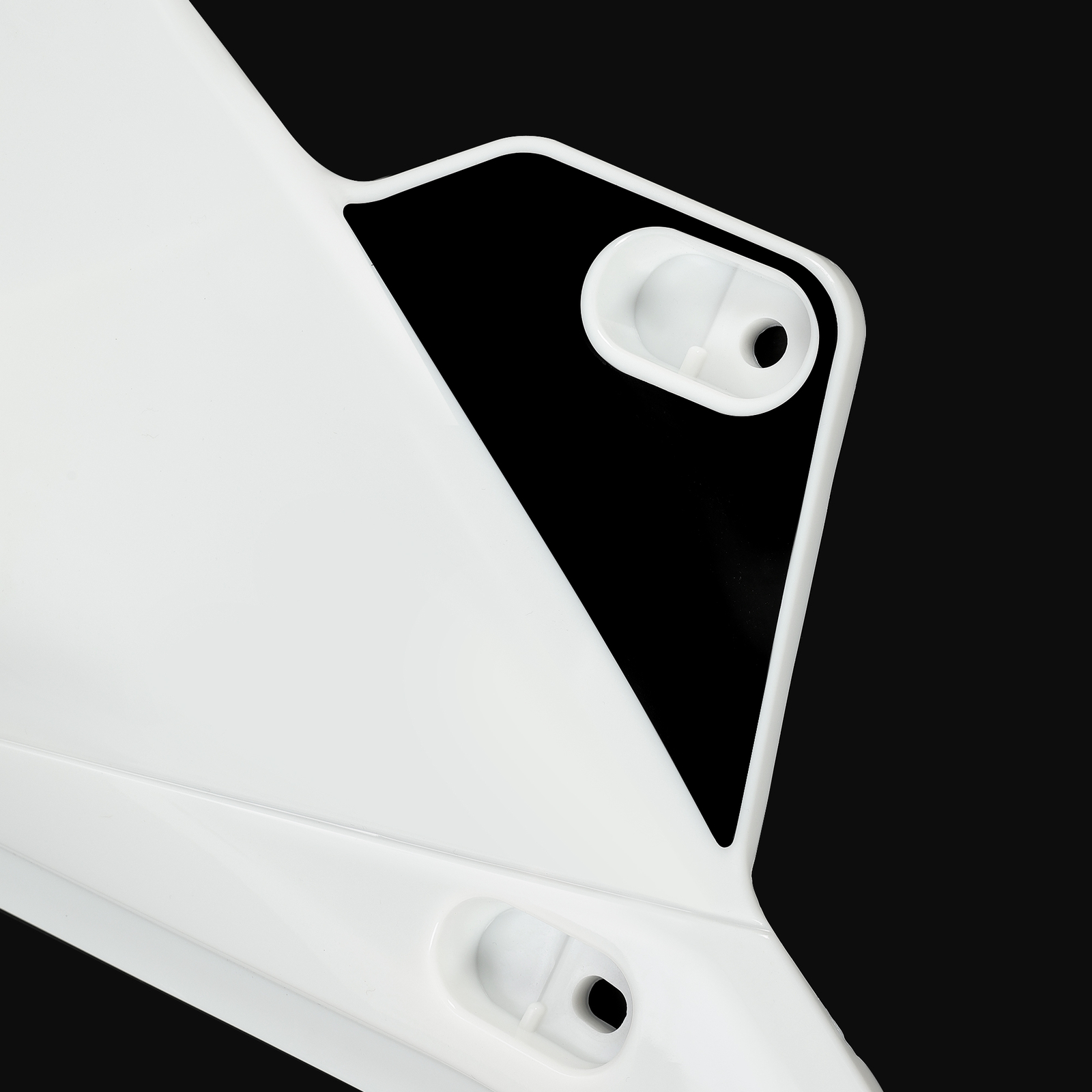 White Side Cover Panel Side Fairing Left+Right Fit For 93-21 Honda XR650L