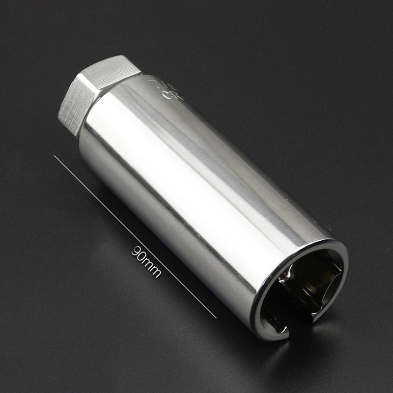 7/8'' 22mm O2 Oxygen Sensor Socket Removal Tool Side Wire Cutout 1/2" Drive