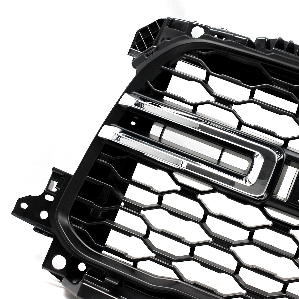 New Chrome Front Bumper Grille Grill Fits 2019-2024 Ram 2500 3500 104-11311G US