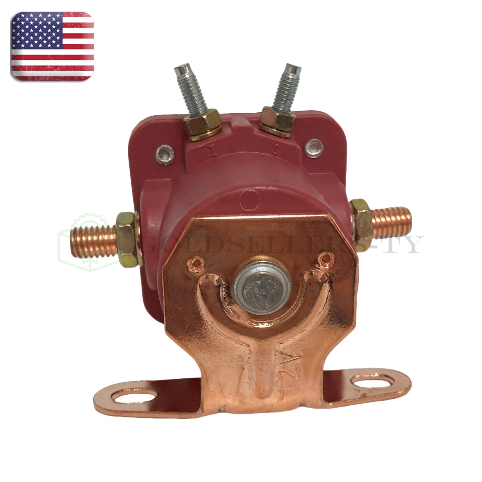 12V Heavy Duty Solenoid Relay Red Fits For Ford Starter Car Truck SW3 SNL135