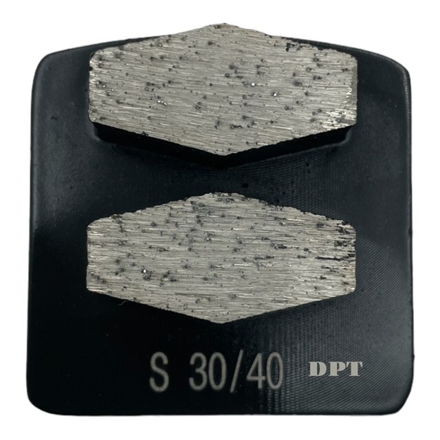 9 Pack Grinding Discs for Husqvarna PG Concrete Grinder Hard Bond 30/40 Grit