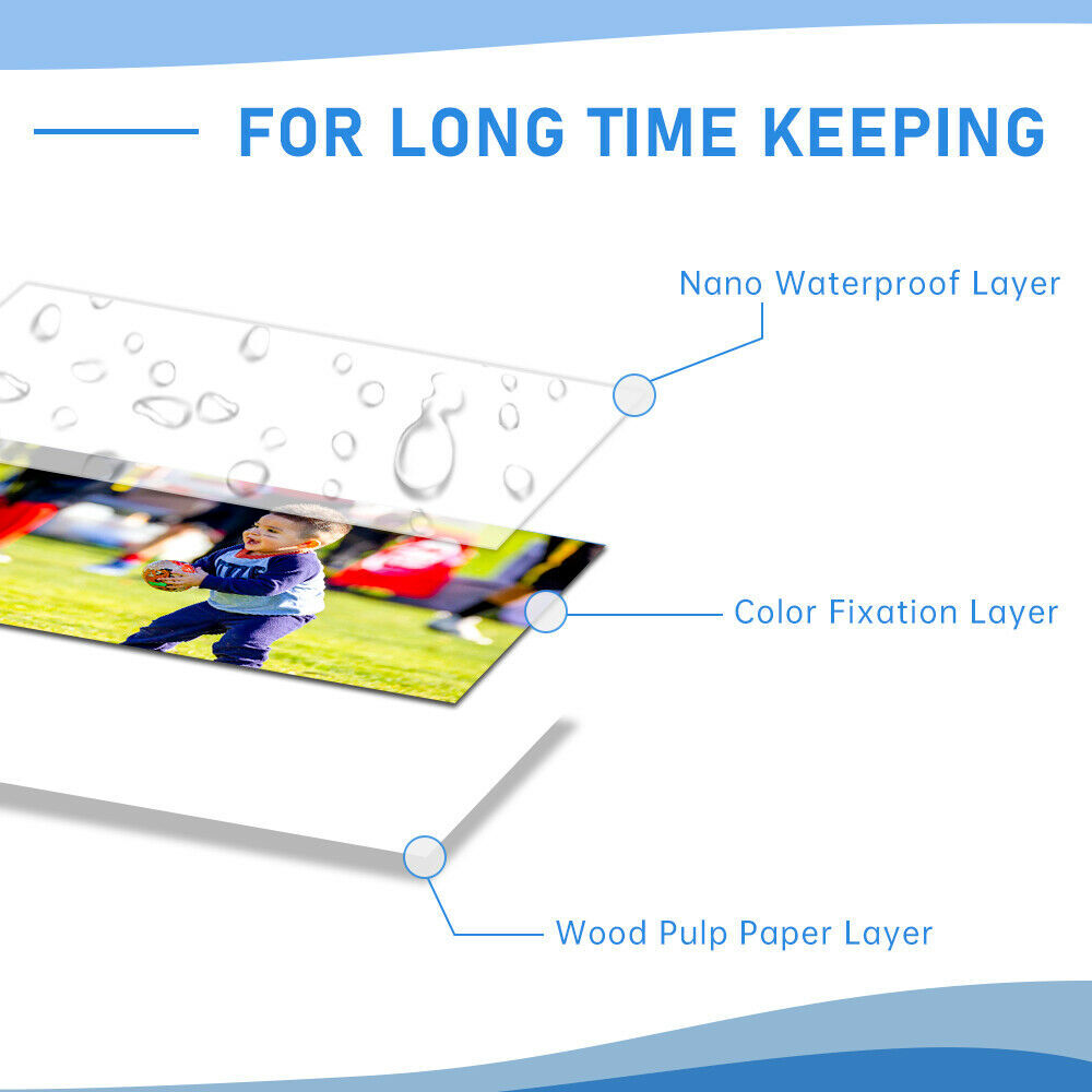 Compatible KP-108IN Color Ink Paper Set 4x6 for Canon Selphy CP1300 1200 910 Lot