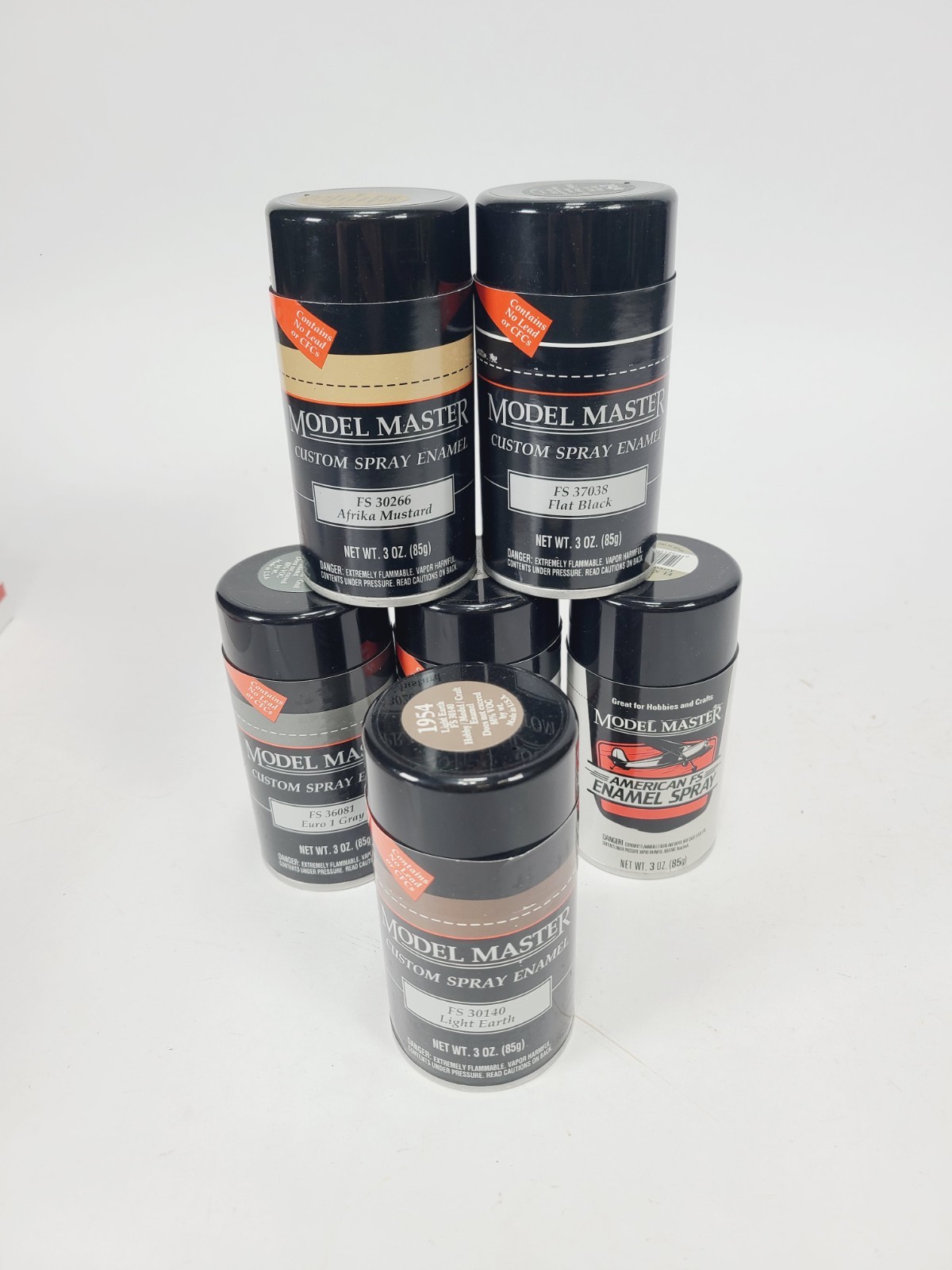 Model Master Enamel Spray Paint Testors FS Codes - Pick You Color