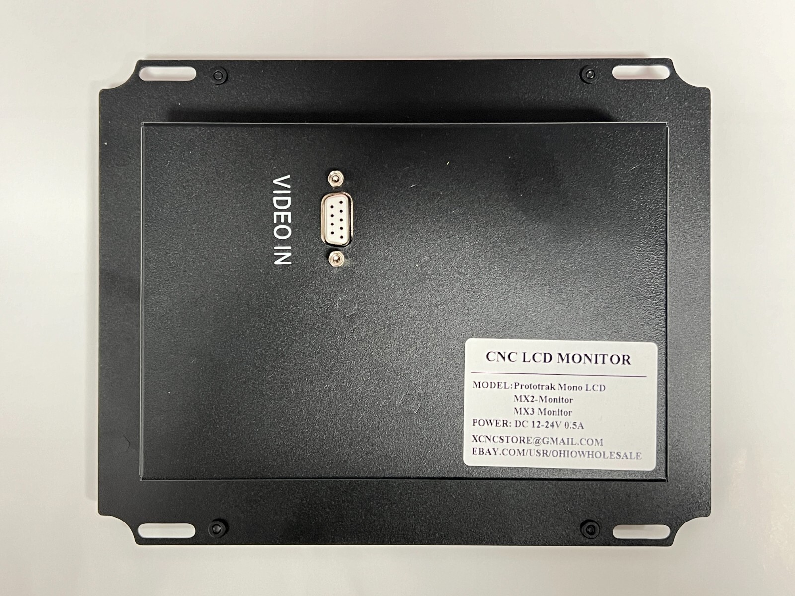 Replacement LCD Monitor For 9 inch ProtoTrak CRT ON AGE2 AGE3 MX2 MX3 15814R F