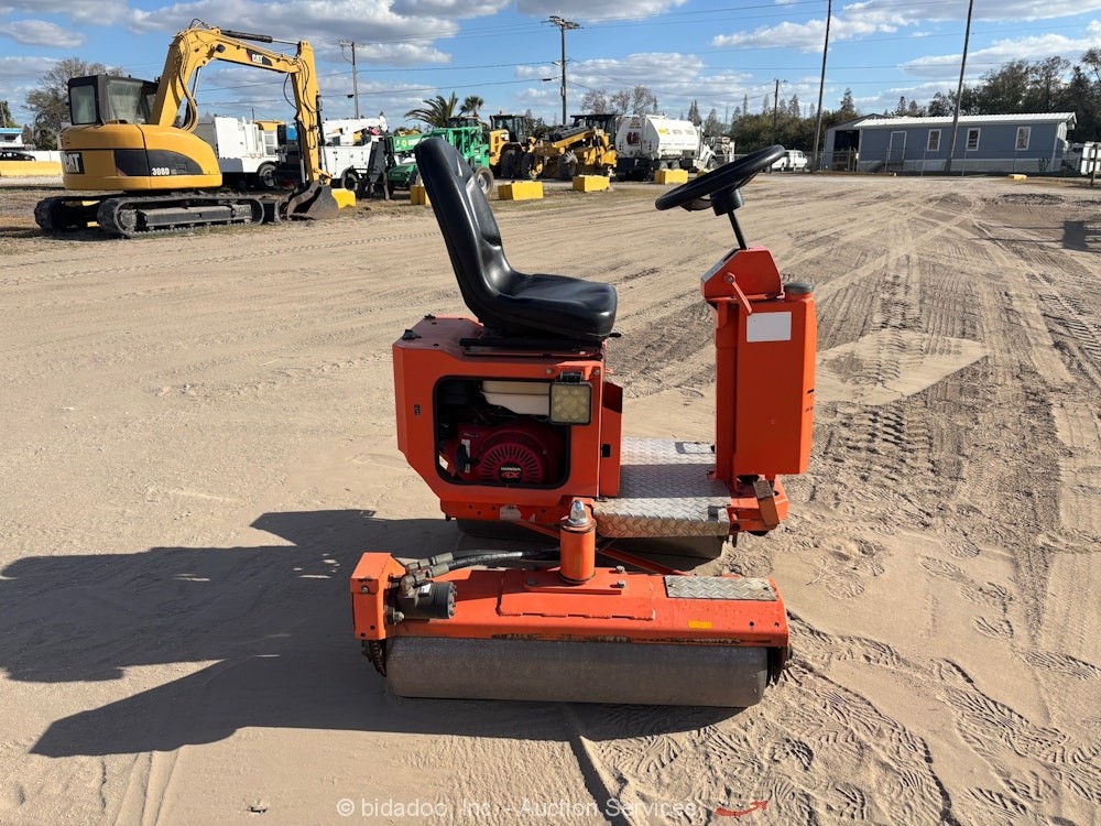 2021 Salsco GGRHP11 36" Static Ride On Greens Turf Roller Trailer Honda bidadoo