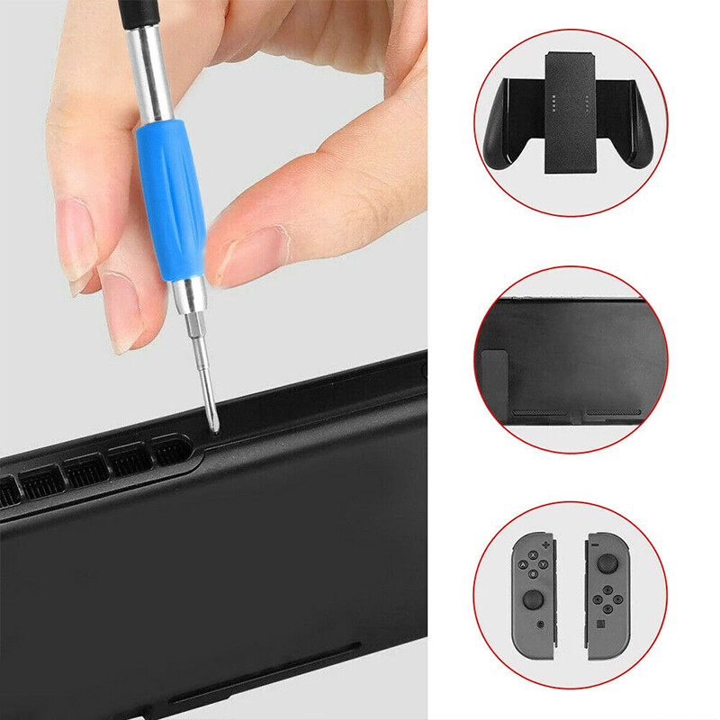 For Nintendo Switch SNES N64 NES Wii Triwing Screwdriver Repair Tool Kit 10 in 1