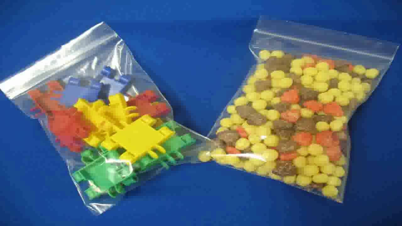 Clear Reclosable Zip Seal 2-Mil Plastic Bags Jewelry Storage Top Lock Baggies