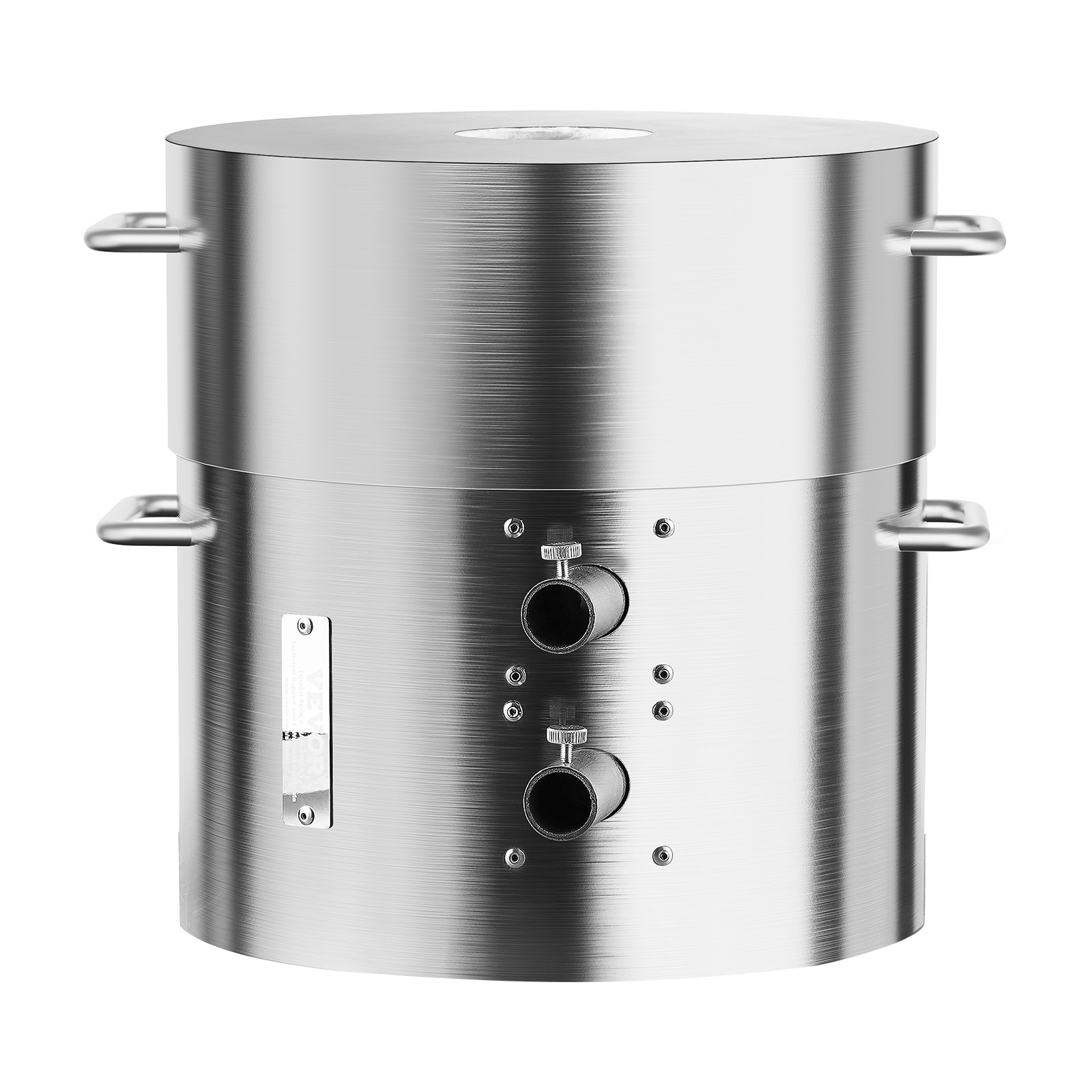 VEVOR Propane Melting Furnace Kit 16KG/35lbs Dual Burner with Crucibles Tongs