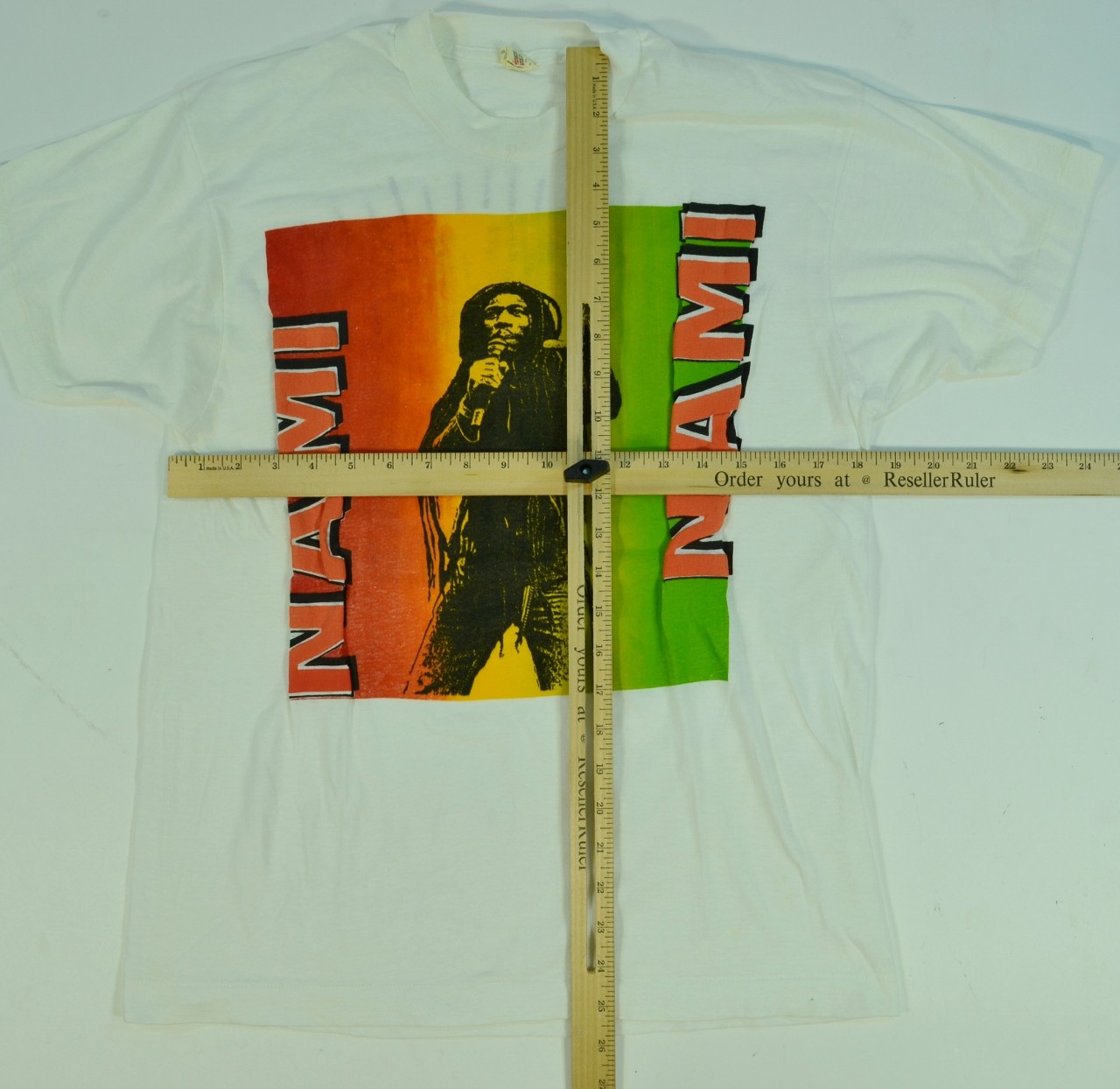VTG Nami Reggae Jamaazima Single Stitch Jamaica Stand & Be Counted 80's 90's