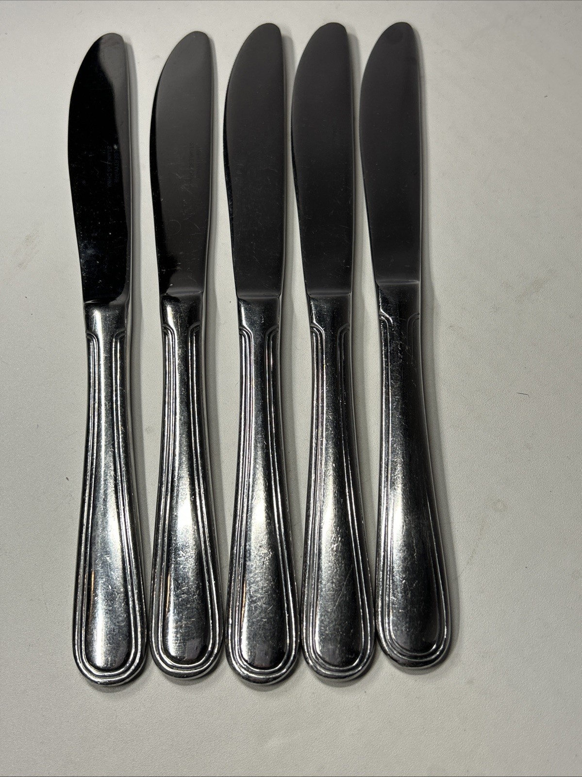 Libertyware STA3 Stansbury 9" Extra Heavy Weight Dinner Knife 5 Each