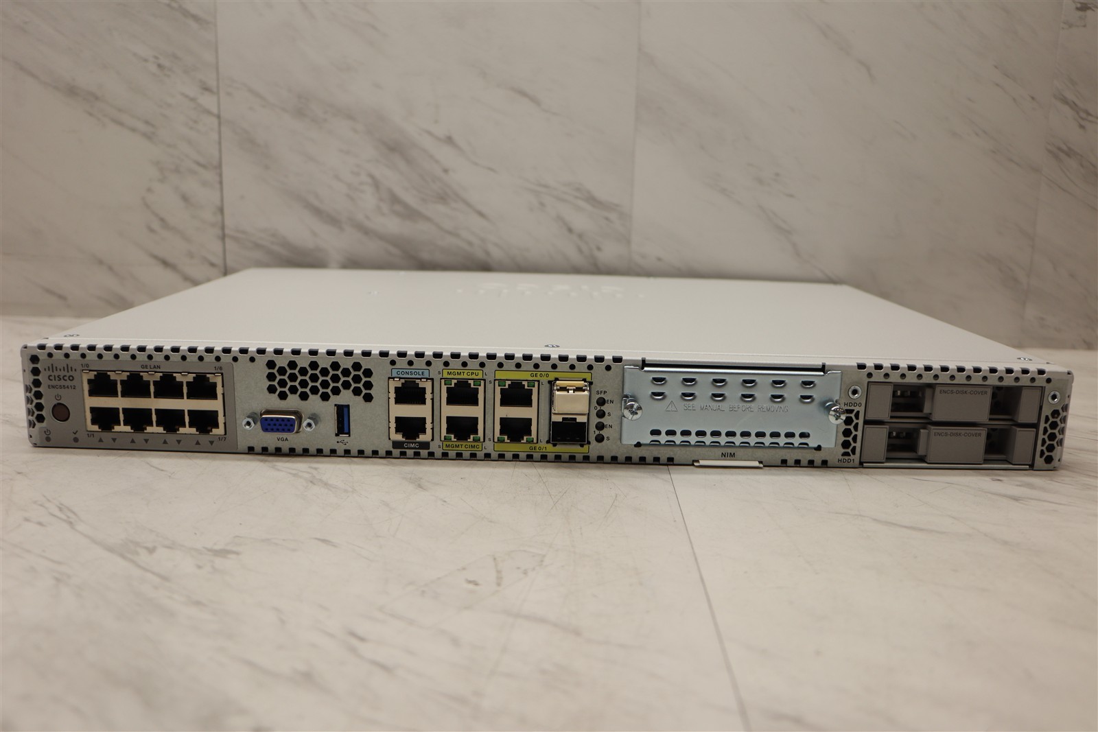 NEW Cisco 5400 Encs5412/k9 Network Compute System Virtualization Appliance