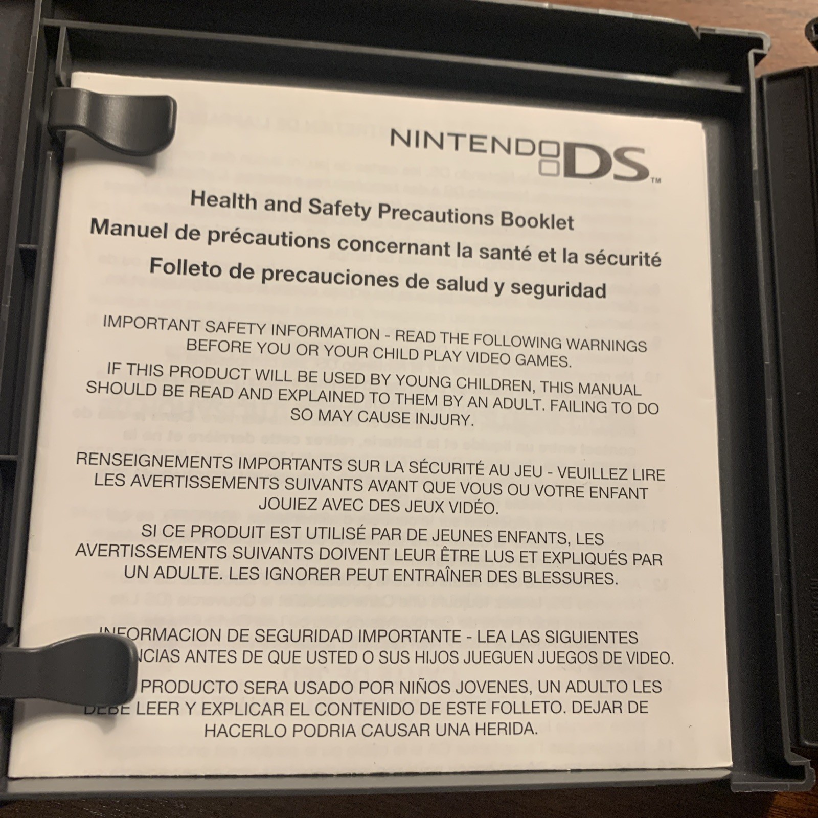 Super Mario 64 DS / Nintendo DS Replacement Case ONLY No Game - For Display Only