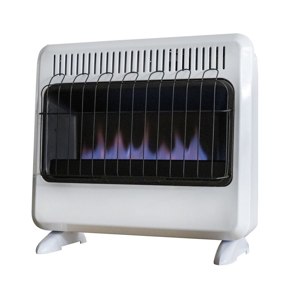 Heatstar 30000 Btu Vent Free Blue Flame Propane Heater With Thermostat And