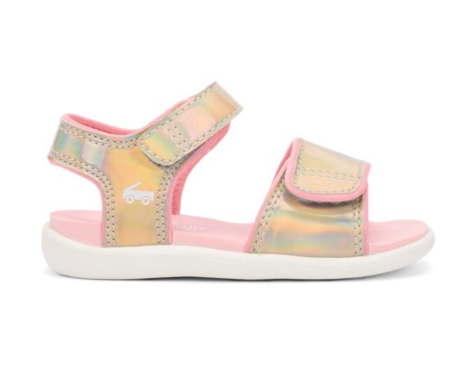 See Kai Run Basics Toddler Logan T-Strap Sandals Gold - SIZE 7