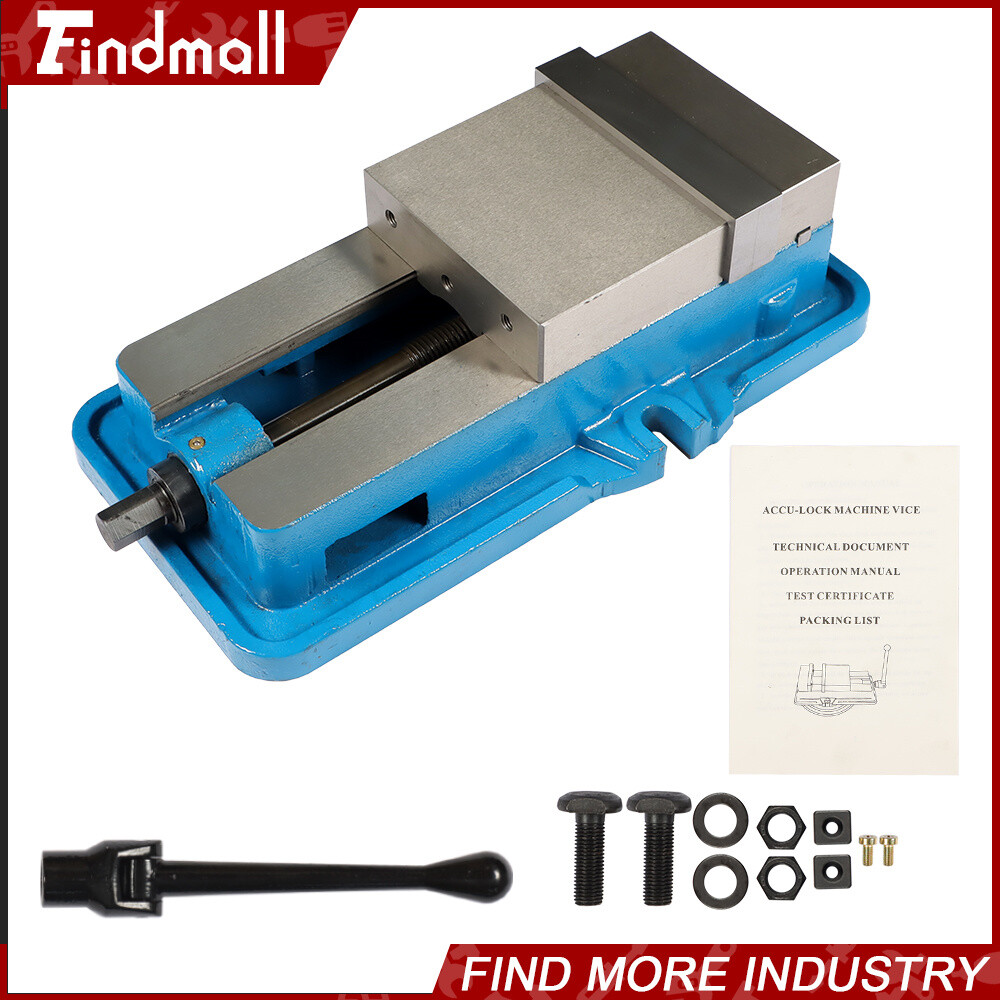 Findmall 6Inch Lockdown Vise Precision CNC Milling Machine Bench Clamping Vice