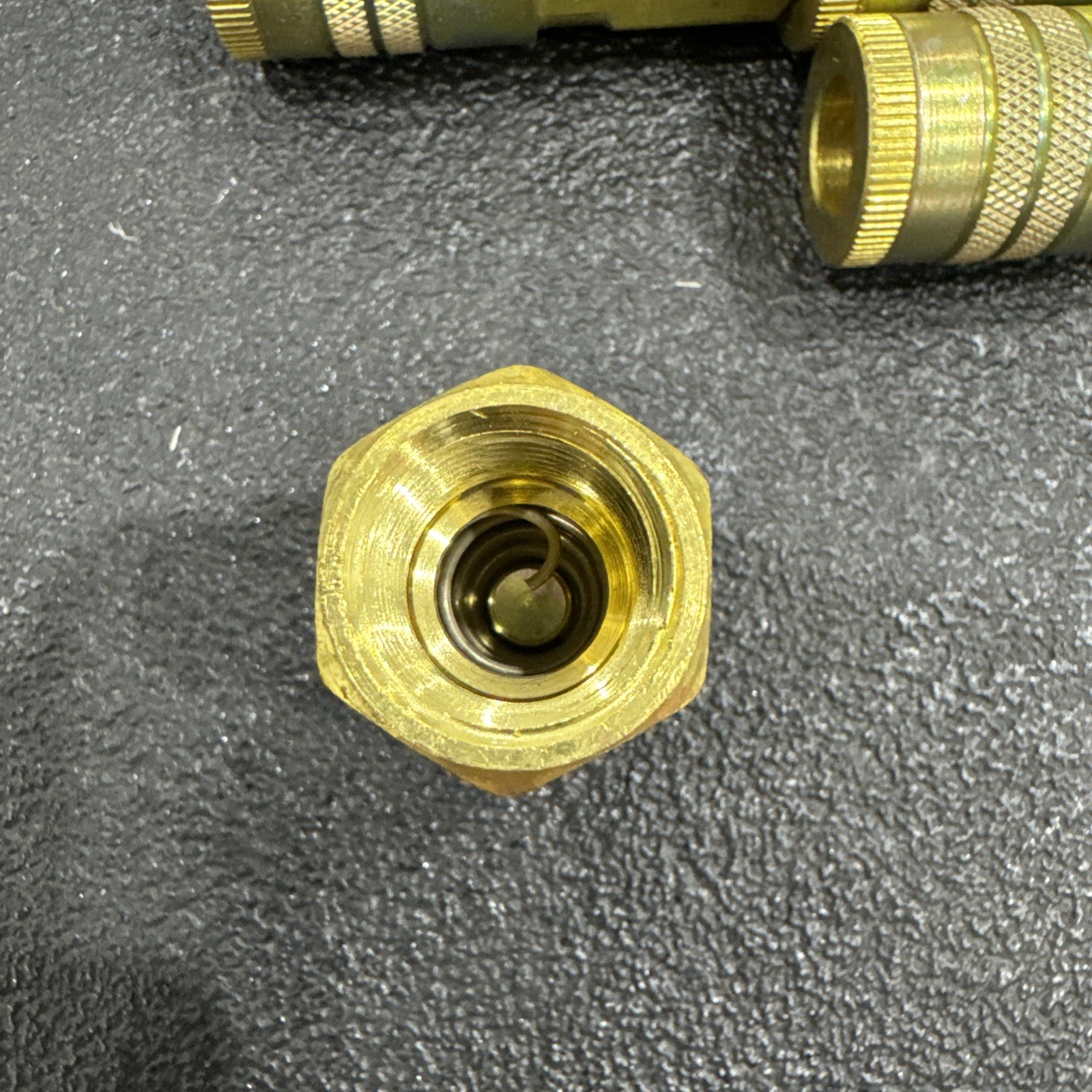 PARKER 1/2" Quick connector Male/Female H2f COUPLER 1/2 NPT FEMALE BRASS Lot B17