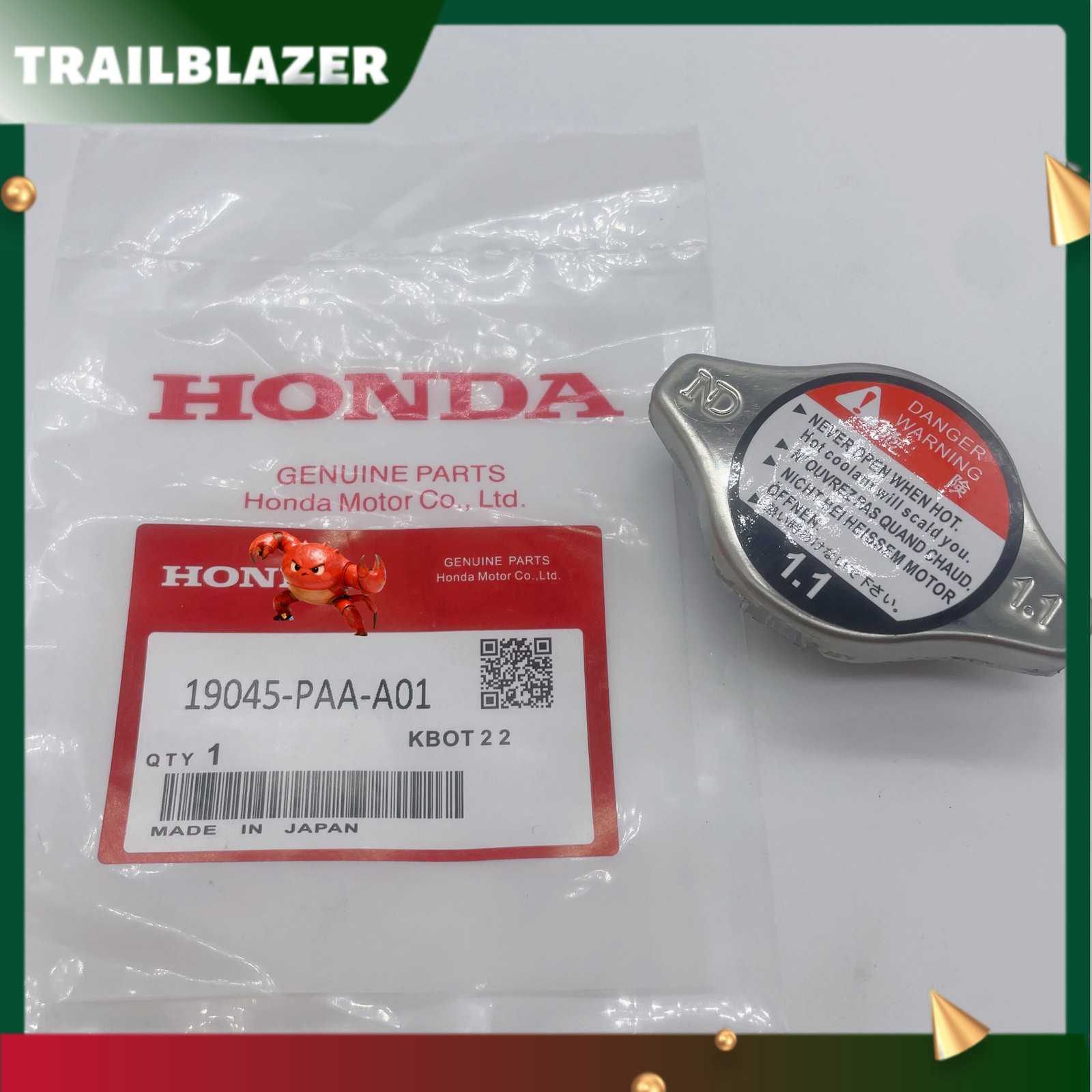 NEW Cooling Radiator Cap 19045-PAA-A01 For Honda Accord Civic Odyssey polit