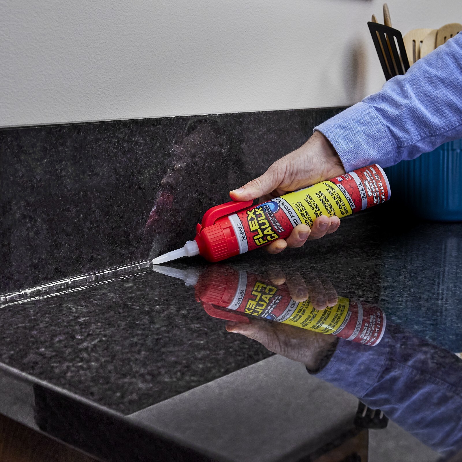 Flex Caulk, Waterproof & Weatherproof Hybrid Polymer Sealant, Strong, Paintable