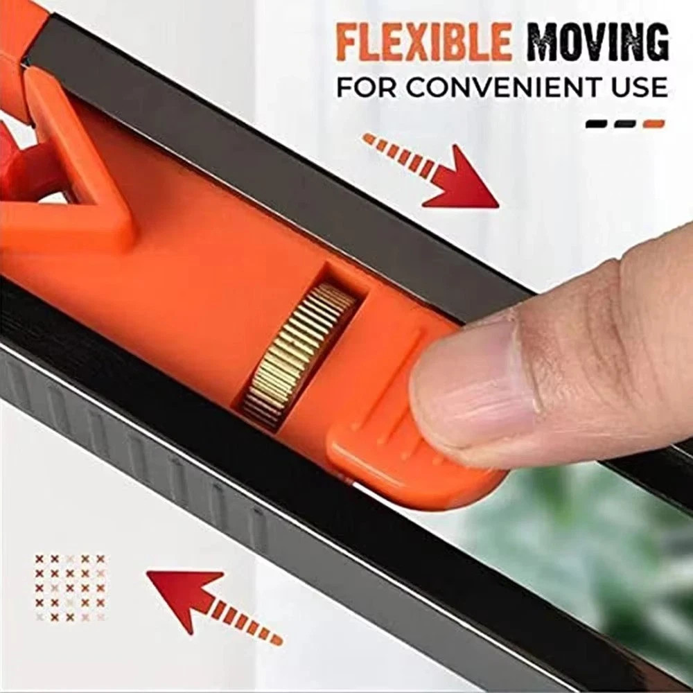 Profile Scribing Ruler Contour Gauge with Lock - Precise Scribe Tool Woodworking