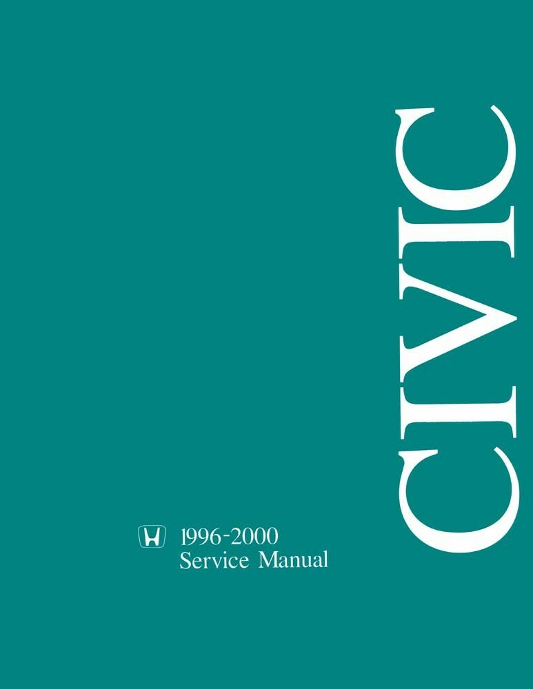 1996 1997 1998 1999 2000 Honda Civic Shop Service Repair Manual